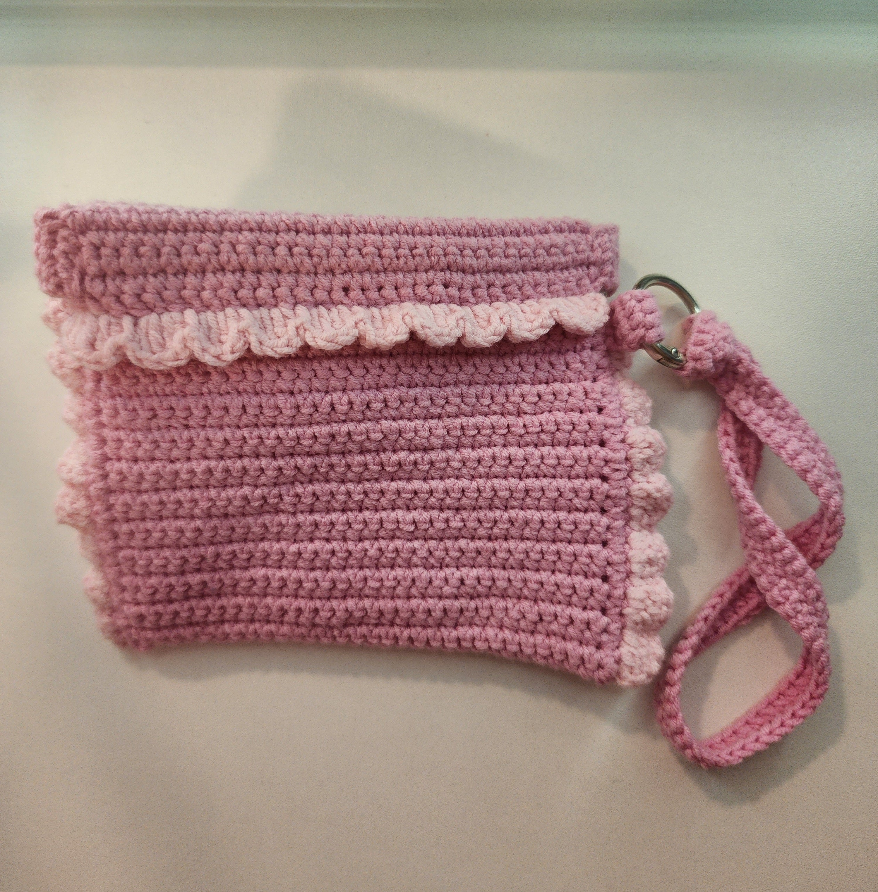Pink Bow Hinges Coin Pouch
