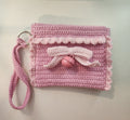 Pink Bow Hinges Coin Pouch
