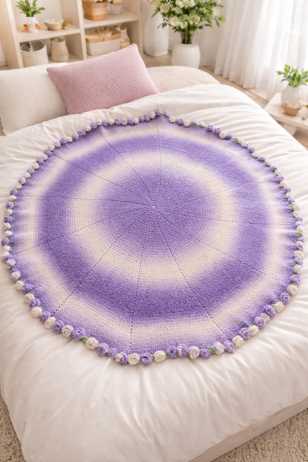 Rose Bouquet Blanket